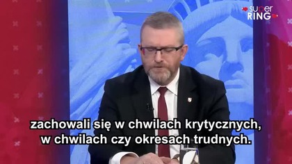 Grzegorz Braun równa Morawieckiego- szydo -masońskiego okupanta i ciemiężyciela - Polaków z ziemią 