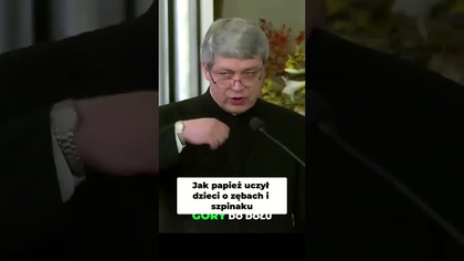 Jak Papież Uczył Dzieci o Zębach i Szpinaku #pawlukiewicz