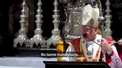 CZAS POWIEDZIEĆ DOSYĆ!!! Katolik musi być znakiem sprzeciwu! Abp Marek Jędraszewski Potrzeba wyraźniej  mp4 686x432