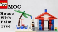 Lego MOC - House With Palm Tree