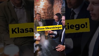 Klasa Sikorskiego.  #trzaskowski2025 #sikorski
