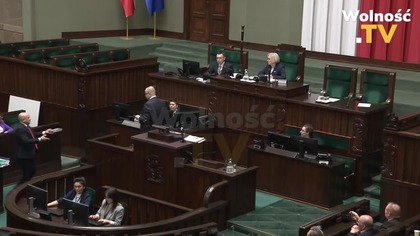 MATECKI ZAKUŁ SIĘ W KAJDANKI, ZRZEKŁ IMMUNITETU I ZWYZYWAŁ TUSKA Z MÓWNICY!