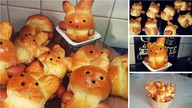 BUŁKI DROŻDŻOWE Z PARÓWKAMI - ZAJĄCZKI
