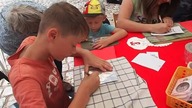 14. 08. 2017 XIII warsztaty Leśnego Klubu Orla Białego - prowadził LAS SMOLEŃSKI przy kościele Wizyt