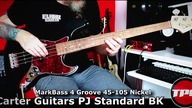 Bass setup - Tomasz Paweł Orłowski (Pszezter Studio) Carter Guitars PJ Standard BK / MarkBass