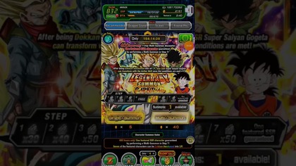 9 ANNIV.  EVERY DAY SUMMON PART 12 DRAGON BALL Z DOKKAN BATTLE SUMMON GOGETA ANIOLEK
