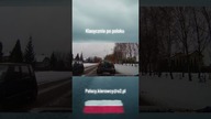  Śliska droga i brak reakcji kończy się uderzeniem w tył!  #wypadek #zima #droga