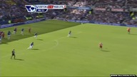 Premier League sezon 2010/2011 Everton FC 1-2 Manchester United Vidic