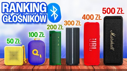 Najlepsze Głośniki Bluetooth 50-500 ZŁ  Ranking 2025