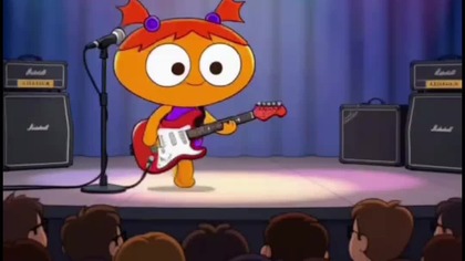 Goldfish Lu is became a Rockstar