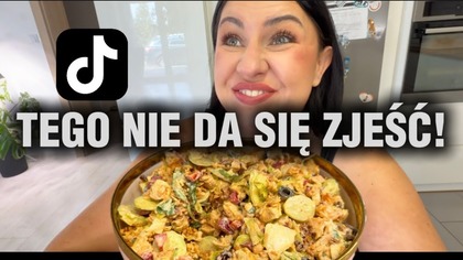 SAŁATKA Z PIECZONYM RYŻEM! VIRAL TIK TOKA!