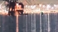 Baltimore Key Bridge collapsed after ship collision #baltimore #bridge #catastrophic #ship