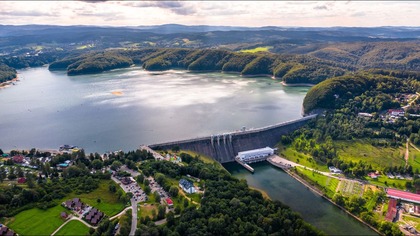 ZAPORA W SOLINIE - spacer asmr #asmr #solina