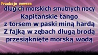 Alibabki - Kapitańskie Tango ( karaoke )