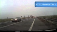 Wyprzedzanie na czołówkę. Kierowca musiał uciekać na pobocze [Bez Trzymanki]