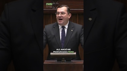 Jakoś nie przeszkadza panu Sasin w samym ręczniczku! #shorts