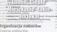 Lublin: Ciepłe Mieszkanie także dla lokali komunalnych i małych wspólnot