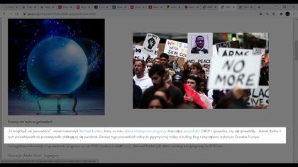 Przepowiednie jasnowidzów na 2020 rok.  Podsumowanie wyników.  [Reupload]