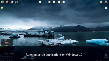 Running 16-bit applications on Windows 10
