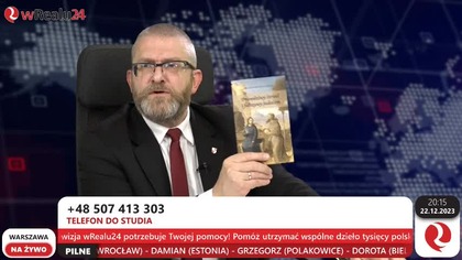 Grzegorz Braun o TVP, Chanuce, Konfederacji, Tusku i przyszłości RP (22.12.2023)