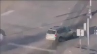  GTA  spektakularna ucieczka przed policja  
