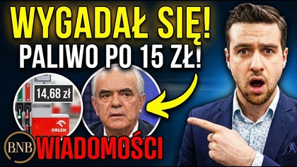 Człowiek Tuska DRWI z Polaków ws.  Cen Paliw! Będzie Po 15 zł, Czego Nie Rozumiecie?