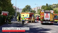 Samochód wjechał w przystanek w Warszawie.  Nie żyje kolejna osoba [Serwis informacyjny, KSTV Info]
