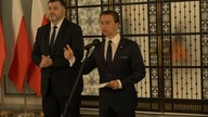Krzysztof Bosak i Artur Dziambor o obciążaniu Polski kosztami odbudowy europejskiej gospodarki
