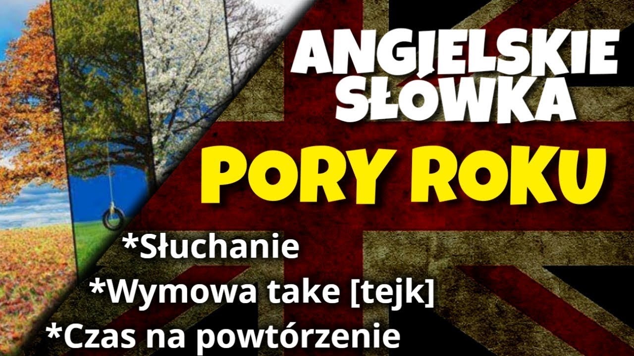 Pory roku nauka angielskiego - CDA