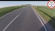 Rower nie zwalnia od myślenia vs pędzący motocyklista #110 Wasze Filmy