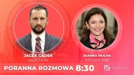 Joanna Mucha gościnią Porannej Rozmowy Gazeta.pl (20. 03)
