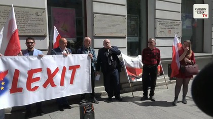 NA ŻYWO: Czas na POLEXIT - manifestacja w Łodzi