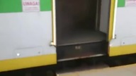 Nieudana akcja ratownicza płonącej toalety w pociągu