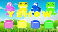 Learn colors in english with funny animals kids story tell funny video