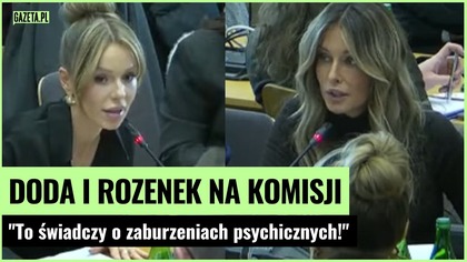 Sejm w szoku po wystąpieniu Dody i Rozenek.  Padły mocne słowa | Gazeta.pl