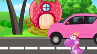 Funny turtles and cars will teach you colour in cartoons for kids