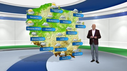 Prognoza pogody na TVN Meteo (12. 01. 2024)