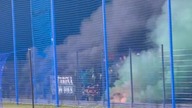 PIRO NA MECZU 3 LIGI#shorts #football #piłkanożna #pirotechnika
