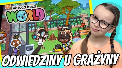 TOCA BOCA: ODWIEDZINY U GRAŻYNY  Moja nowa historyjka!  Daily Vlog 15 sierpnia 2026