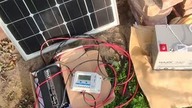 Blackout energetyczny, przerwy w dostawie prądu.  Panel fotowoltaiczny