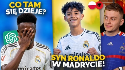 Medycy Realu Madryt UŻYWALI Chata GPT...  Syn Cristiano Ronaldo TRENUJE z Realem Madryt!
