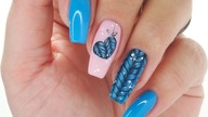 Sweater nails art tutorial / Cuccio Polska