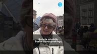 Babcia MIAŻDŻY Tuska i Kaczyńskiego #shorts