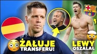 OSTRO...  Szczęsny ŻAŁUJĘ TRANSFERU do FC BARCELONY?! Lewandowski NISZCZY RYWALI...