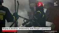 Wojna w Ukrainie.  Zmasowany atak Rosjan z powietrza [Serwis informacyjny, KSTV Info]