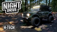 NIGHT DRIVE Traxxas TRX-4 2021 Bronco H Tech Custom Expedition Rc Crawler 