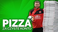 ROCZNY ZAPAS PIZZY DLA BRAMKARZA ZA CZYSTE KONTO