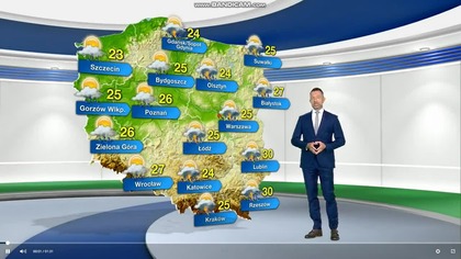 Prognoza pogody na TVN Meteo (26. 07. 2022)
