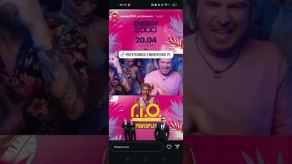 Relacja na Instagramie w klubie Energy 2000 Przytkowice (19/20. 04. 2025)