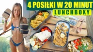 ZRÓB 4 POSIŁKI NA CAŁY DZIEŃ W 20 MINUT! *NAJLEPSZE LUNCHBOXY*